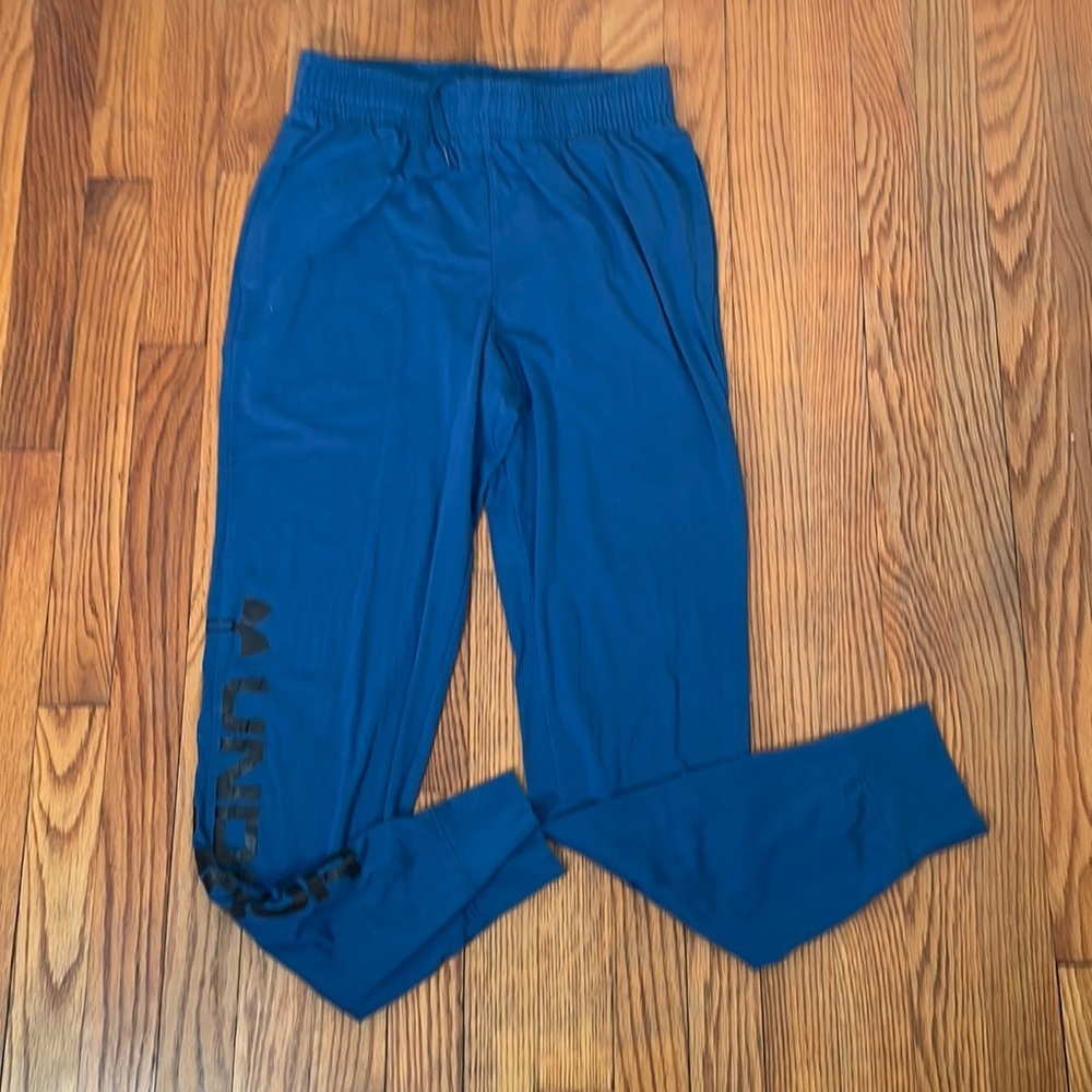 Under Armour Lightweight Cotton Blend Jogger pants‎ Blue Men’s size M